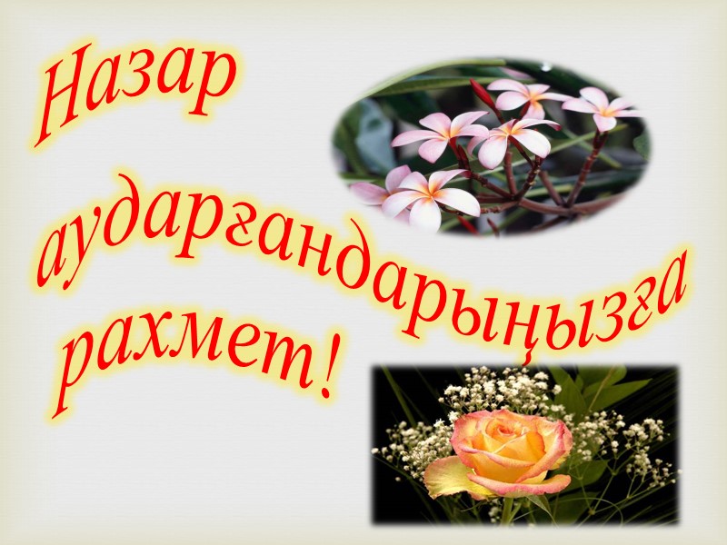 Назар аударғандарыңызға рахмет!